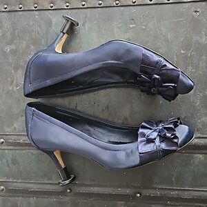 Vigotti Navy Blue Dress Heels